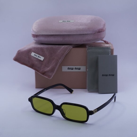 Miu Miu MU11ZSF 16K07O Sunglasses – Women’s Rectangle Designer main image 11